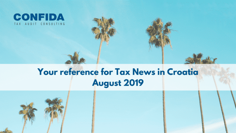 tax news August 2019