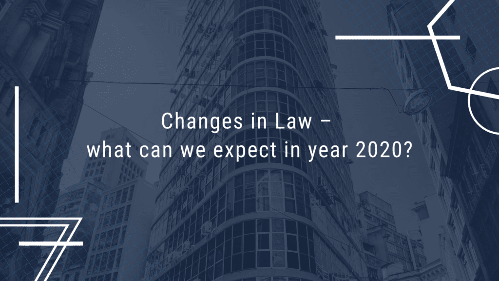 Changes in tax Law