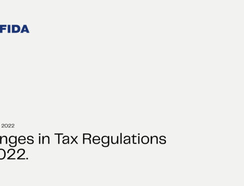 Changes in Tax Regulations in 2022.